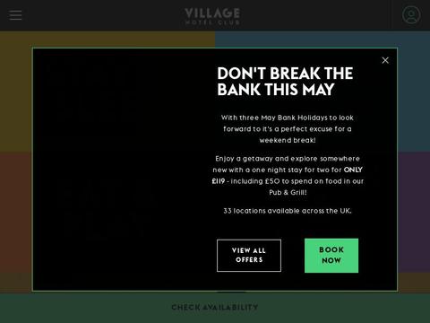 Village Hotels Coupons and Promo Code