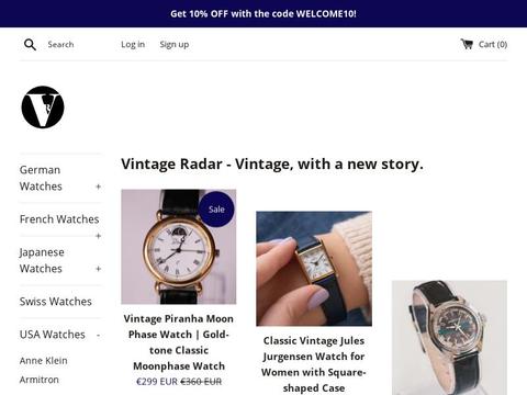 Vintage Radar Coupons and Promo Code