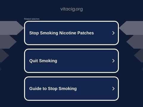 Vitacig.org Coupons and Promo Code