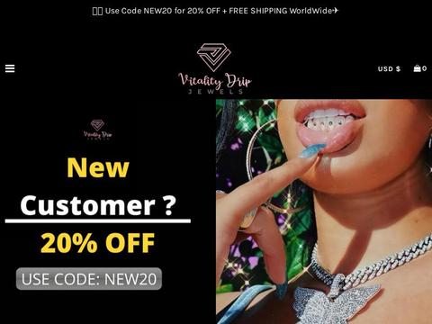 Vitalitydripjewels.Com Coupons and Promo Code