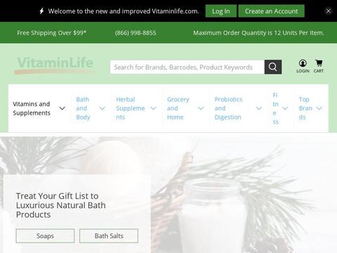 VitaminLife Coupons and Promo Code