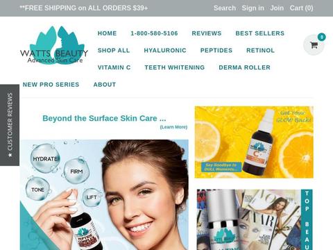 Watts Beauty Coupons and Promo Code