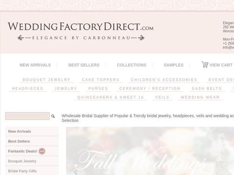 Weddingfactorydirect.Com Coupons and Promo Code