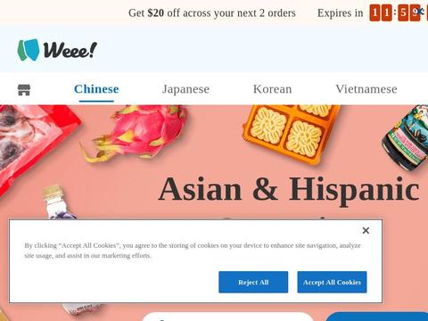 Weee Coupons and Promo Code