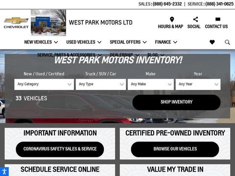 Westparkgm.Com Coupons and Promo Code