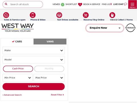 Westwaynissan.Co.Uk Coupons and Promo Code