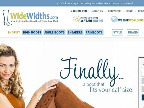WideWidths.com Coupons and Promo Code