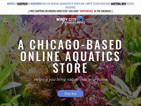 Windy City Aquariums Coupons and Promo Code