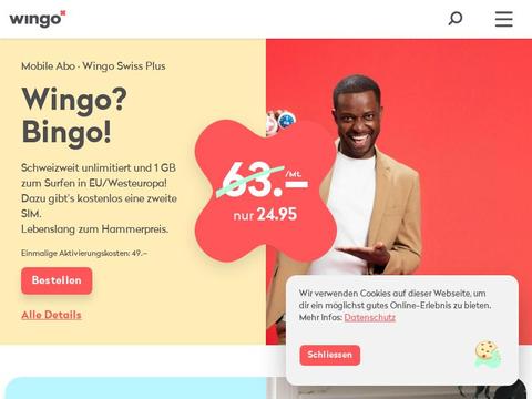 Wingo.Ch Coupons and Promo Code