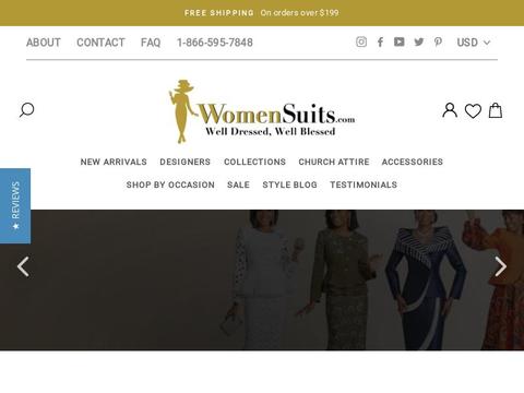 Womensuits.com Coupons and Promo Code