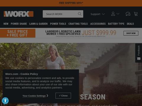Worx.Com Coupons and Promo Code