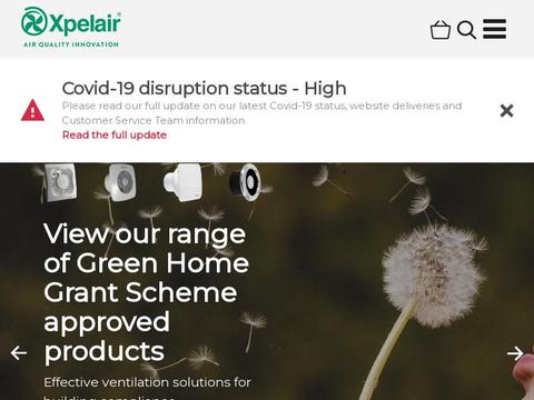 Xpelair.Co.Uk Coupons and Promo Code