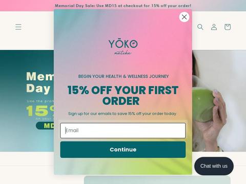 Yoko Matcha Coupons and Promo Code