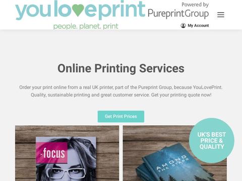 Youloveprint.Co.Uk Coupons and Promo Code