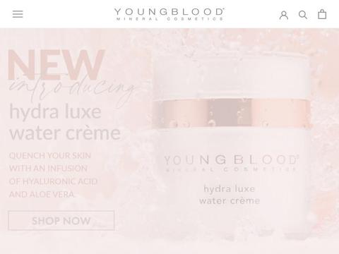 Youngblood Mineral Cosmetics Coupons and Promo Code
