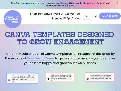 Your Template Club Coupons and Promo Code