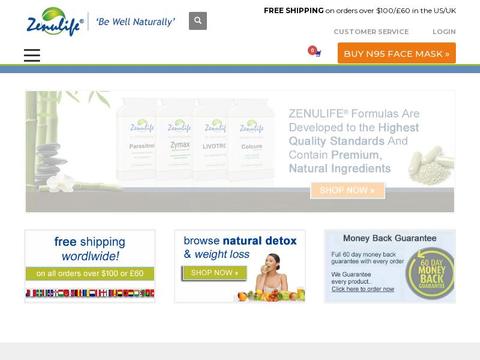 Zenulife.com Coupons and Promo Code