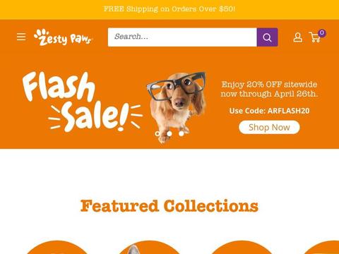 Zesty Paws Coupons and Promo Code