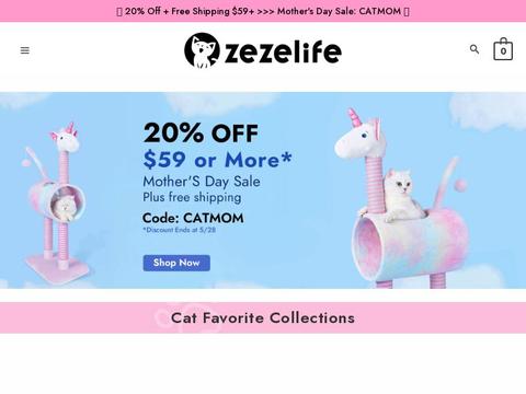 ZezeLife Coupons and Promo Code