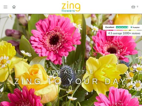 Zing Flowers Coupons and Promo Code