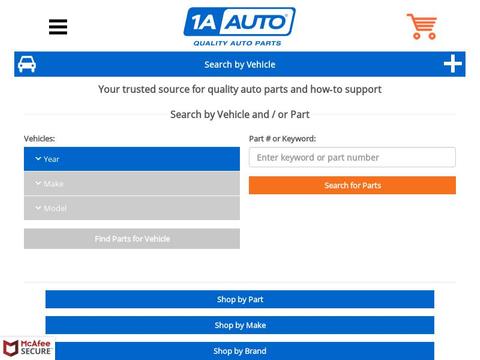 1Aauto.Com Coupons and Promo Code