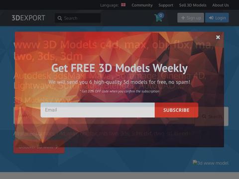 3Dexport.Com Coupons and Promo Code