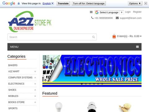 A2Z Store PK Coupons and Promo Code