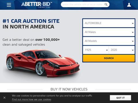 Abetter.Bid Coupons and Promo Code