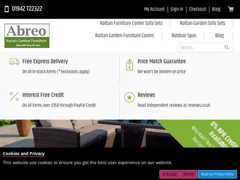 Abreo.Co.Uk Coupons and Promo Code