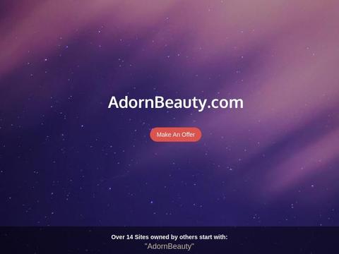 Adornbeauty.Com Coupons and Promo Code