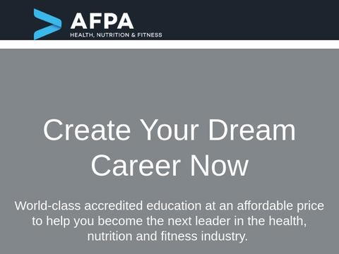 AFPA Coupons and Promo Code