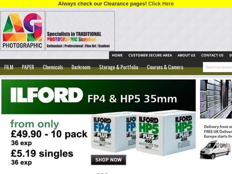 Ag-Photographic.Co.Uk Coupons and Promo Code