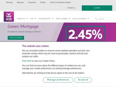 Aib.Ie Coupons and Promo Code