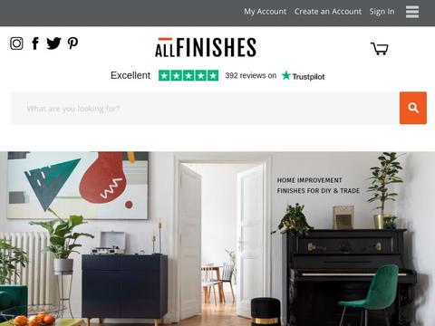 Allfinishes.Co.Uk Coupons and Promo Code