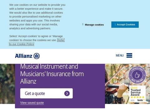 Allianzmusicalinsurance.Co.Uk Coupons and Promo Code