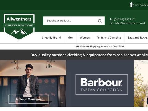 Allweathers.Co.Uk Coupons and Promo Code
