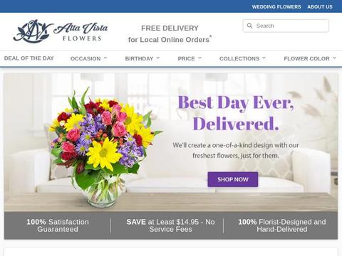 Altavistaflowers.Com Coupons and Promo Code