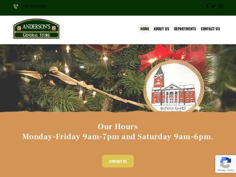 Anderson's General Store Coupons and Promo Code