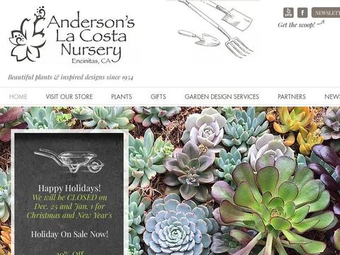 Andersonslacostanursery.Com Coupons and Promo Code