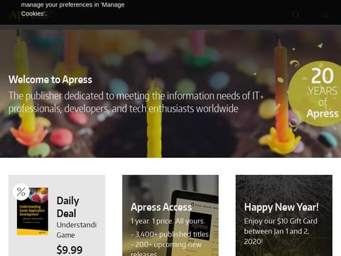 Apress Coupons Apress Coupons and Promo Code