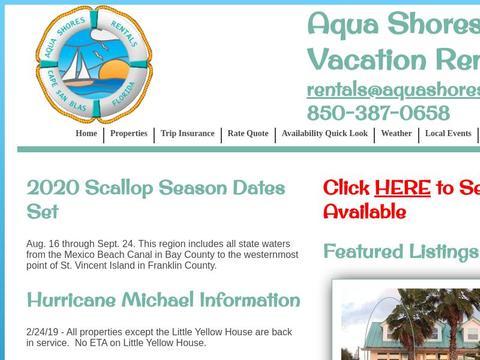 Aquashoresrentals.Com Coupons and Promo Code