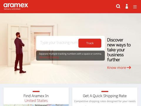 Aramex.Com Coupons and Promo Code