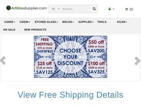 Artglasssupplies.Com Coupons and Promo Code