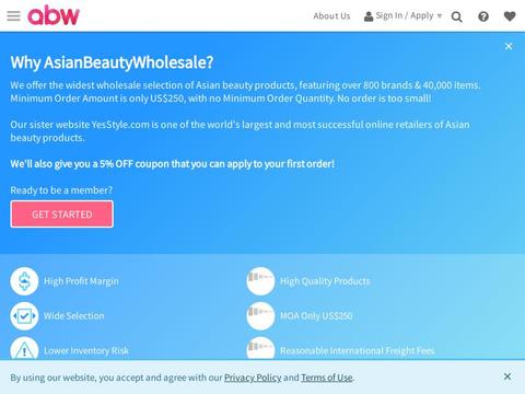 Asianbeautywholesale.Com Coupons and Promo Code
