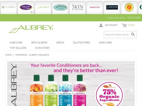 Aubrey-Organics.Com Coupons and Promo Code