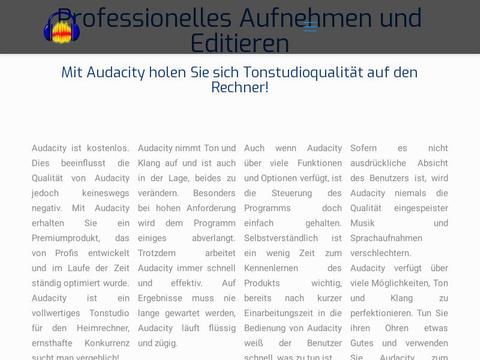 Audacity.De Coupons and Promo Code