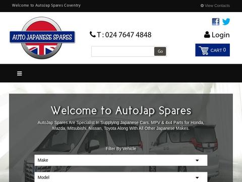 Autojapspares.Co.Uk Coupons and Promo Code