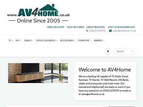 Av4Home.Co.Uk Coupons and Promo Code