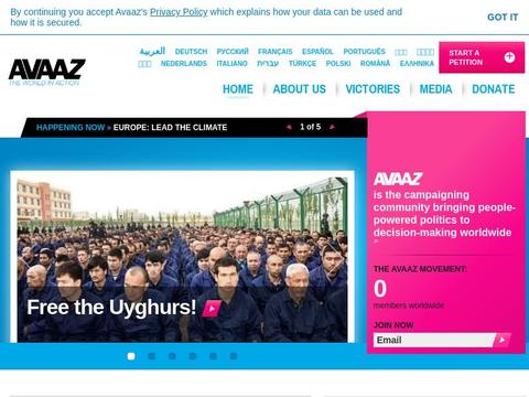 Avaaz.Org Coupons and Promo Code