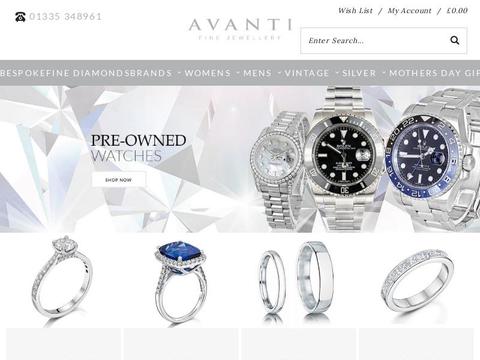 Avantijewellers.Co.Uk Coupons and Promo Code